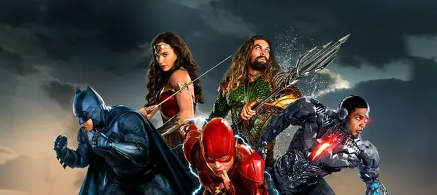 Justice League Movie Poster 4K wallpaper download