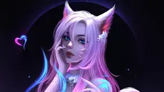 K/DA 아리 | 리그 오브 레전드(LOL) 4K 배경화면