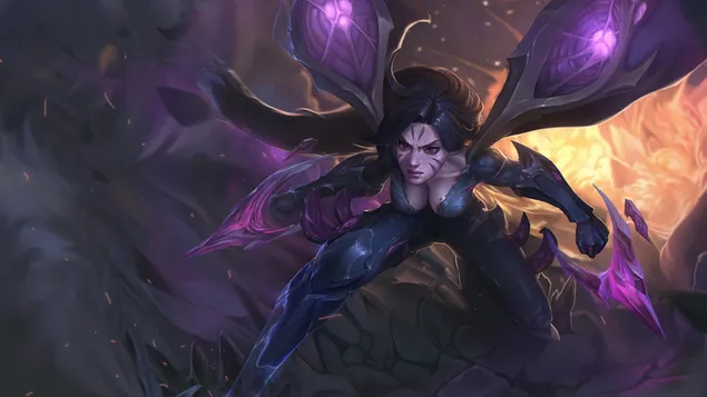 K/DA Batalla Kai'Sa - League of Legends (LOL) 4K fondo de pantalla