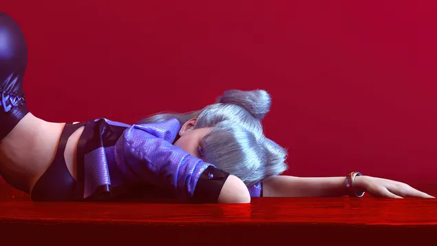 K/DA Evelynn (All Out) : 英雄联盟 (LOL) 4K 壁纸