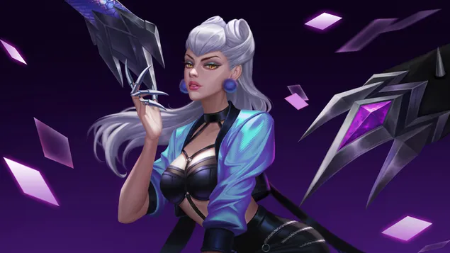 K/DA Evelynn (All Out) : League of Legends [LOL] 4K ozadje
