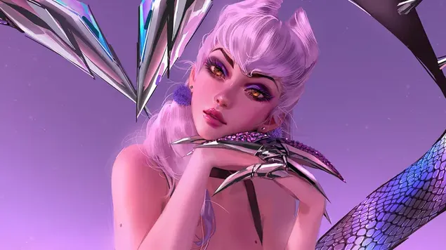 K/DA 'Evelynn' | League of Legends (LOL) 4K fons de pantalla