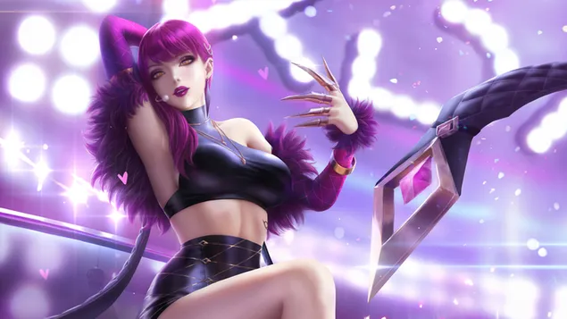 K/DA Evelynn | League of Legends [LOL] 4K pozadina