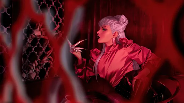 Taustakuva K/DA 'Evelynn' (Villain) : League of Legends [LOL] 4K