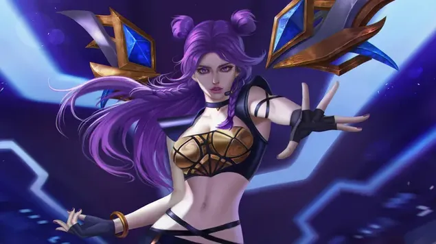 K/DA 卡莎 - (LOL) 英雄联盟 4K 壁纸