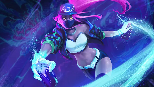K/DA Neon 'Akali' - League of Legends [LOL]