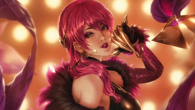 K/DA Popstar Evelynn (All Out) - League of Legends [LOL] 4K ozadje