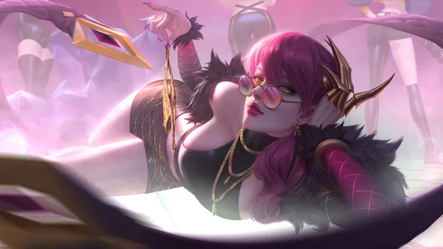 K/DA Popstar 'Evelynn' - 英雄聯盟 (LOL) 4K 壁紙