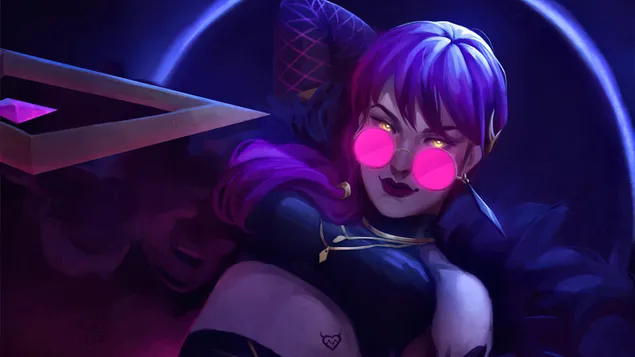 K / DA Popstar "Evelynn" | League of Legends (LOL) 4K خلفية