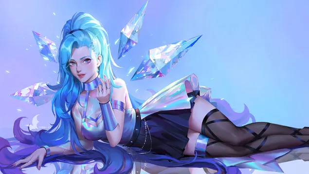 K/DA 'Seraphine' (All Out) - League of Legends [LOL] 4K wallpaper