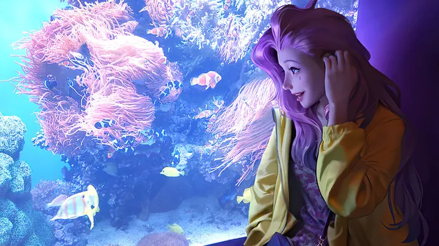 K/DA 'Seraphine' naast aquarium - League of Legends (LOL)