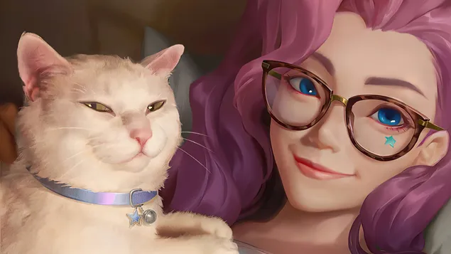K/DA 'Seraphine' Selfie with Cat - League of Legends [LOL]
