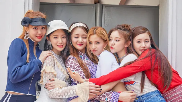 فرقة K-pop - (G) I-DLE Gorgeous members 4K خلفية