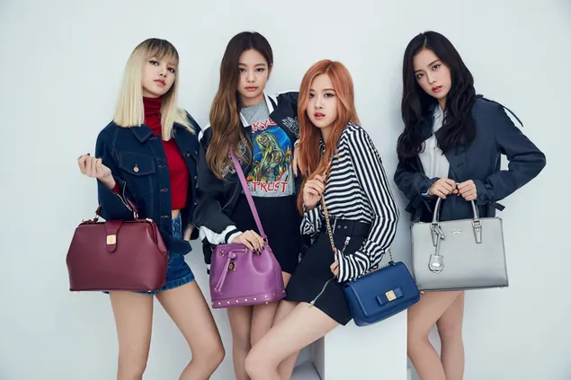 Grupo de chicas K-pop: miembros de BlackPink 2K fondo de pantalla