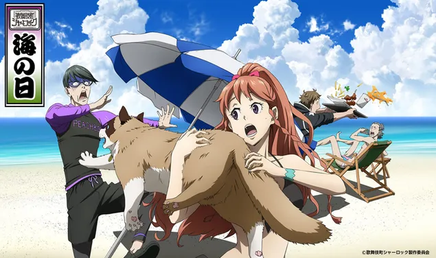 Kabukichou Sherlock Anime HD wallpaper