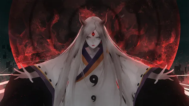 kaguya avasi kolmannen silmansa lataa