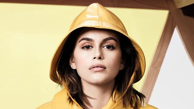 Kaia Gerber 4K muurpapier