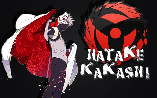 Tapeta Kakaski Hatake mangekyou Sharingan 2K