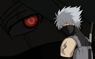 Olhos de Kakaski Hatake Sensei Sharingan 2K papel de parede
