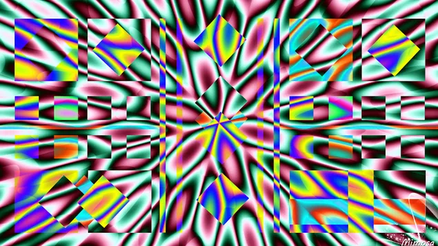 Kaleidoskops #70 HD fona tapete