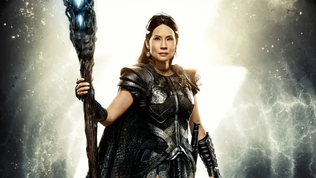 Kalypso din Shazam! Filmul Furia Zeilor 4K imagine de fundal