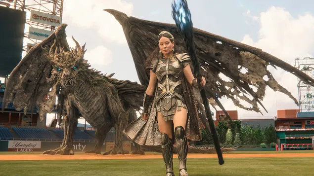 Kalypso din Shazam! Furia zeilor 4K imagine de fundal