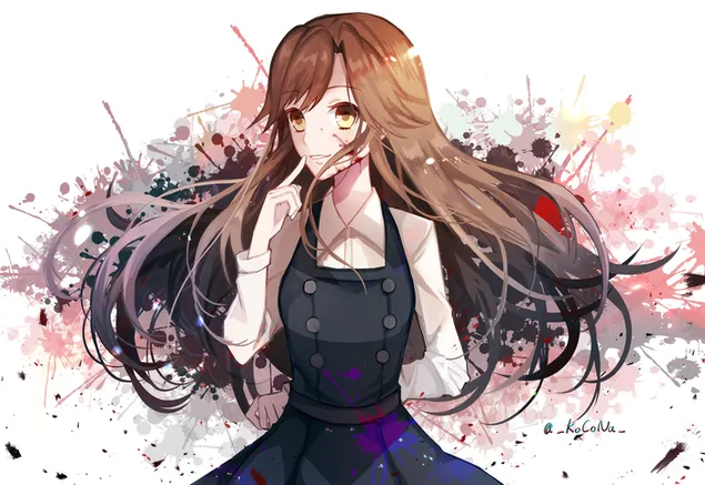 Kantai Collection - Arashio 2K baggrundsbillede