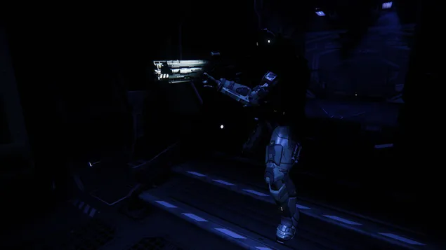 Páipéar balla Kareah saighdiúir de Star Citizen4K