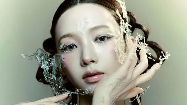 Aespa 成员“Karina”-Armageddon 专辑拍摄 4K 壁纸