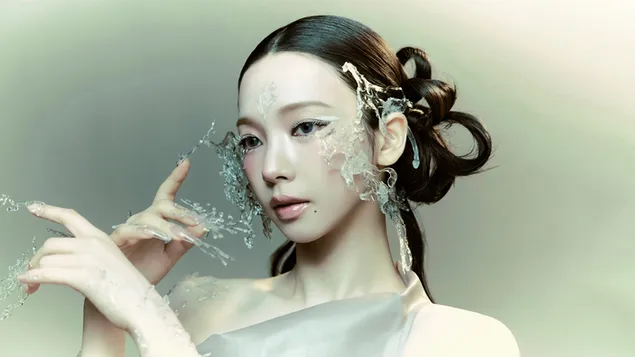 Aespa 的《Karina》為《Armageddon》專輯拍攝 4K 壁紙