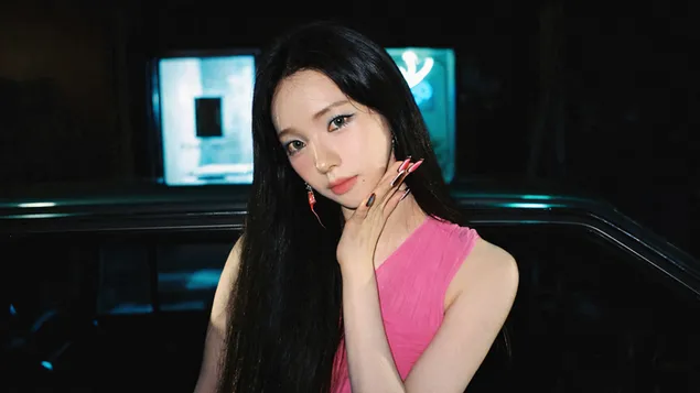 Aespa의 카리나, '아마겟돈' 앨범 촬영에 참여 4K 배경화면