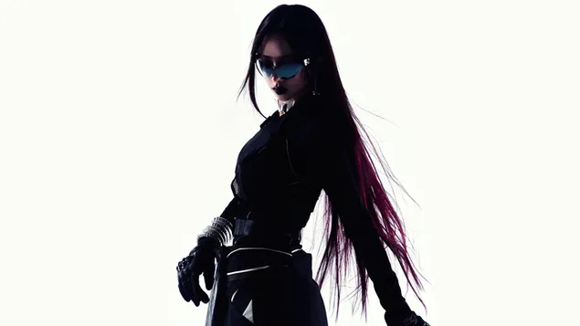 Aespa 成员 Karina 为《Whiplash》迷你专辑 (Unbeatable Beat Ver.) 拍摄 8K 壁纸