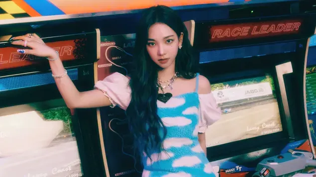 'Karina' from Aespa - 'Girls' (Real World Ver.) Album Photoshoot 4K 壁纸