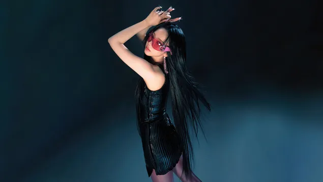 Шпалери Каріна з Aespa в міні-альбомі "Whiplash" (версія Unstoppable Speed) Shoot 8K