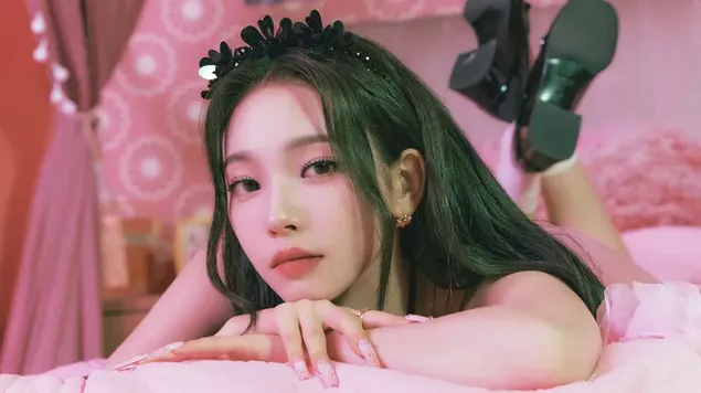 aespayi 'karina' | 'insaengeun neomu jjalba' myujigbidio cwalyeong (girls | album) daunrodeu