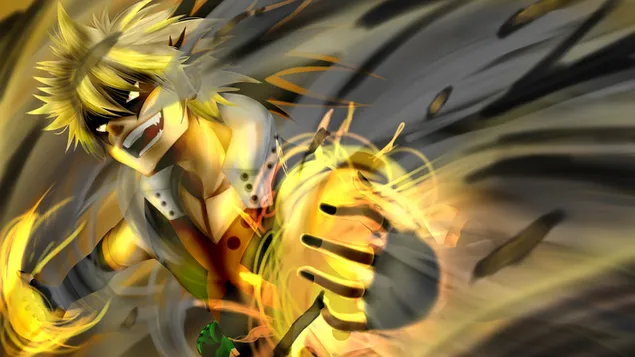 Katsuki Bakugo Blast 4K 壁紙