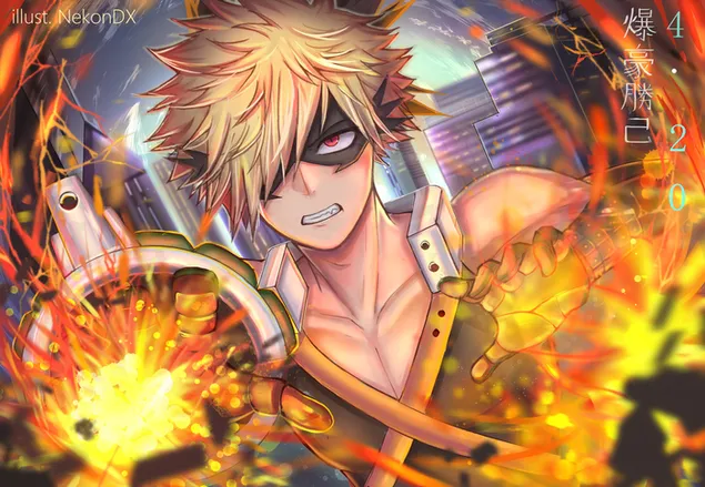 katsuki bakugo explosion - my hero academia ladda ner