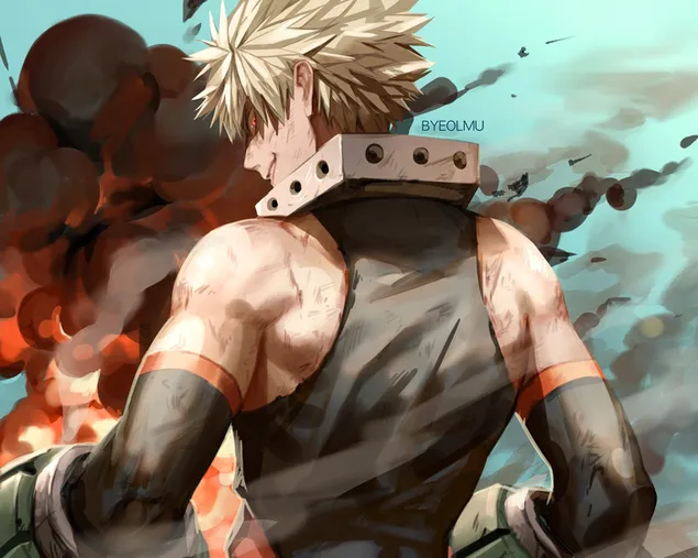 Katsuki Bakugo 2K imagine de fundal