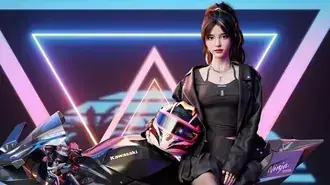 kawasaki s horkym jezdcem stahnout
