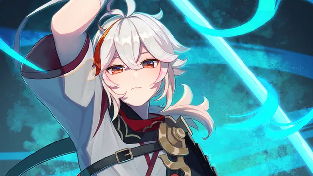 Шпалери Kazuha (персонаж Anemo) - Genshin Impact (аніме-відеогра) 4K