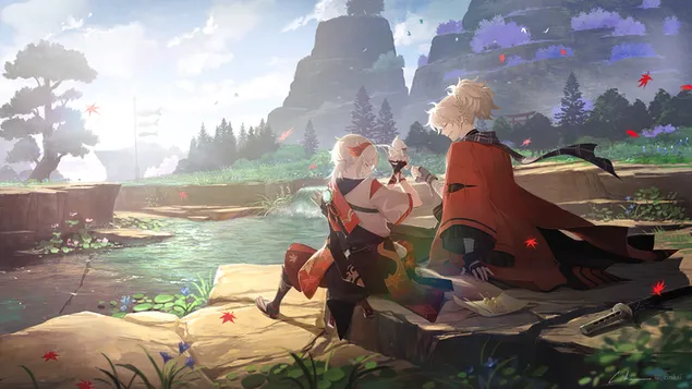 Kazuha - Genshin Impact (Videojuego en línea) 4K fondo de pantalla