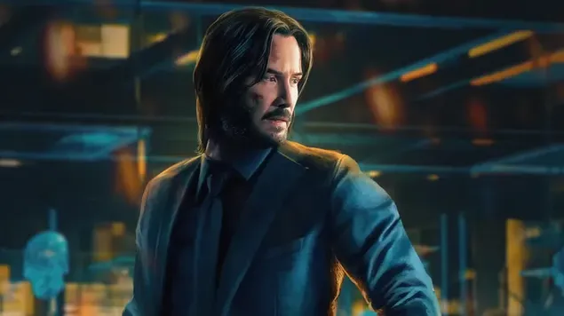 Keanu Reeves iz John Wicka 4K pozadina