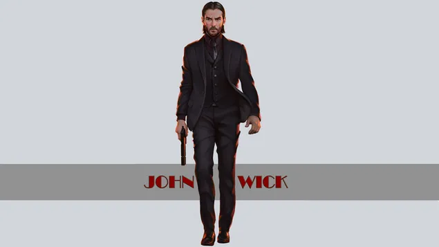 Keanu Reeves - John Wick 4K wallpaper