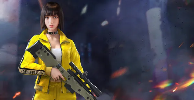 'Kelly' The Swift - Garena Free Fire (videospel) 4K bakgrund