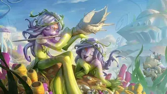 다시마 처녀 (Legends of Runeterra) - 리그 오브 레전드 (LOL) 4K 배경화면
