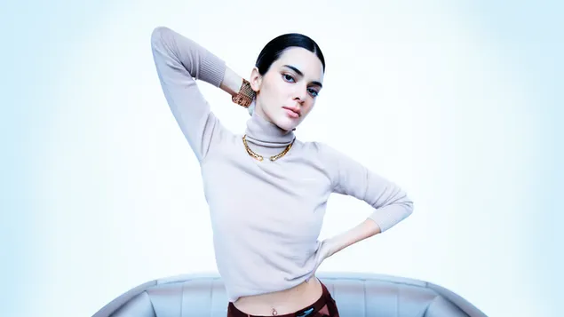 kendall jenner - harpers bazaar shoot lataa