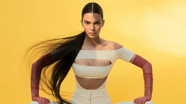 Kendall Jenner | Sesión de fotos Vogue de Hong Kong 4K fondo de pantalla