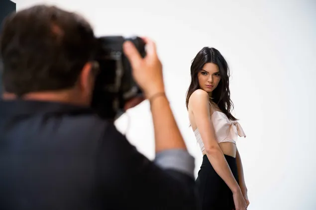 'Kendall Jenner' in fotoshoot - Amerikaans model