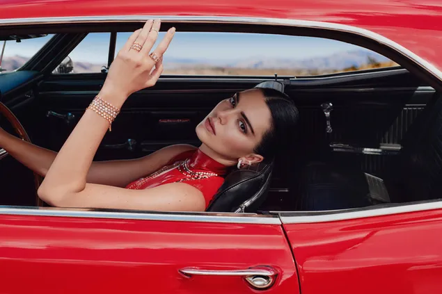 Kendall Jenner - Chụp ảnh chiến dịch thương hiệu Messika tải xuống