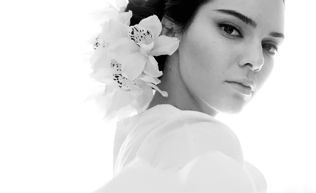 Kendall Jenner - Vogue Photoshoot (Monochrome BG) download